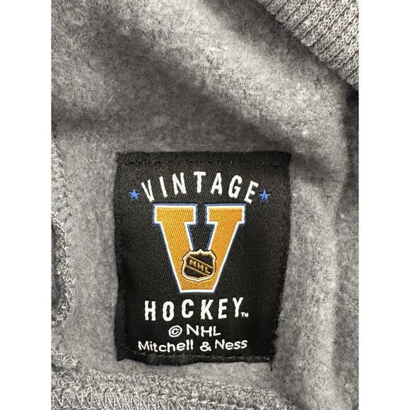 Mitchell & Ness Men’s Pittsburgh Penguins Snow Washed Fleece Sweatshirt Small - Picture 7 of 8